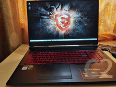 (USED) MSI GL75 i7-10750H 4G 128-SSD NA RTX 2060 6GB 17.3inch 1920x1080 144Hz Gaming Laptop 95% - C2 Computer