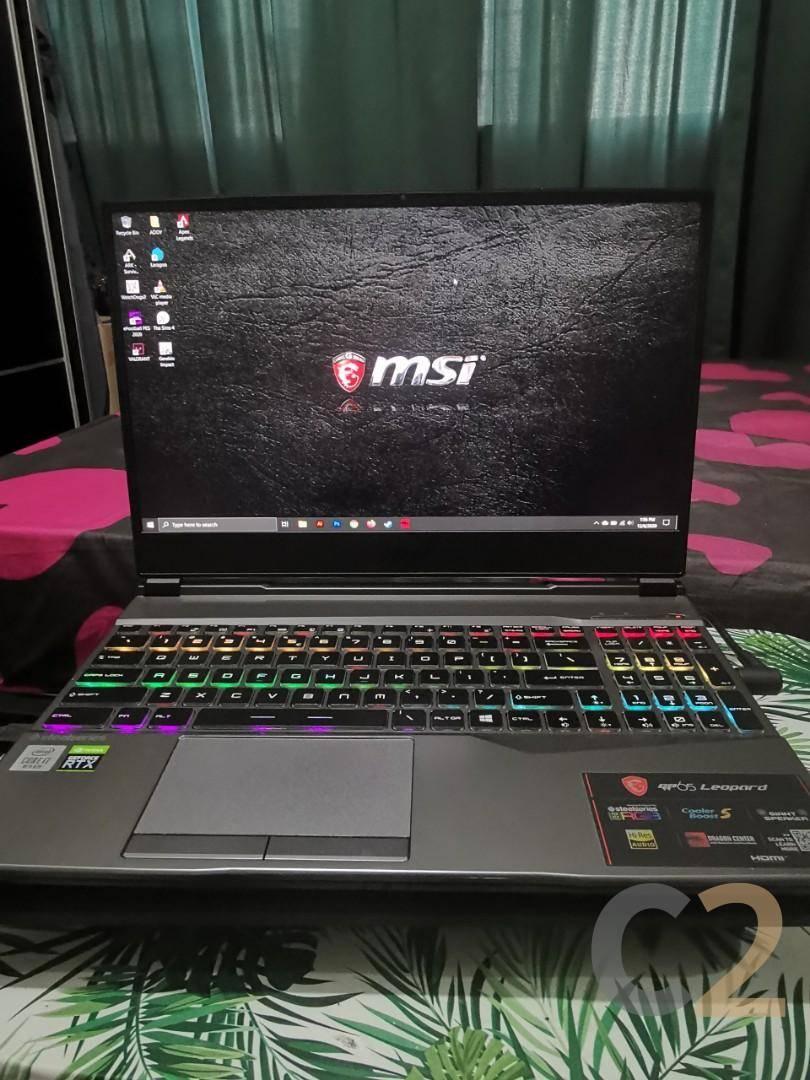 (USED) MSI GP65 i7-9750H 4G 128-SSD NA RTX 2060 6GB 15.6inch 1920x1080 144Hz 電競本 95% - C2 Computer