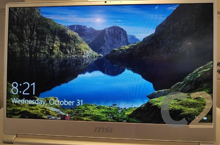 (USED) MSI P65 Creator 9SE i7-9750H 4G 128-SSD NA RTX 2060 6GB 15.6inch 1920x1080 Business Laptop 95% - C2 Computer Main image