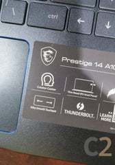(USED) MSI Prestige 14 i7-10710U 4G 128-SSD NA GTX 1650 4GB 14inch 1920x1080 Gaming Laptop 95% - C2 Computer