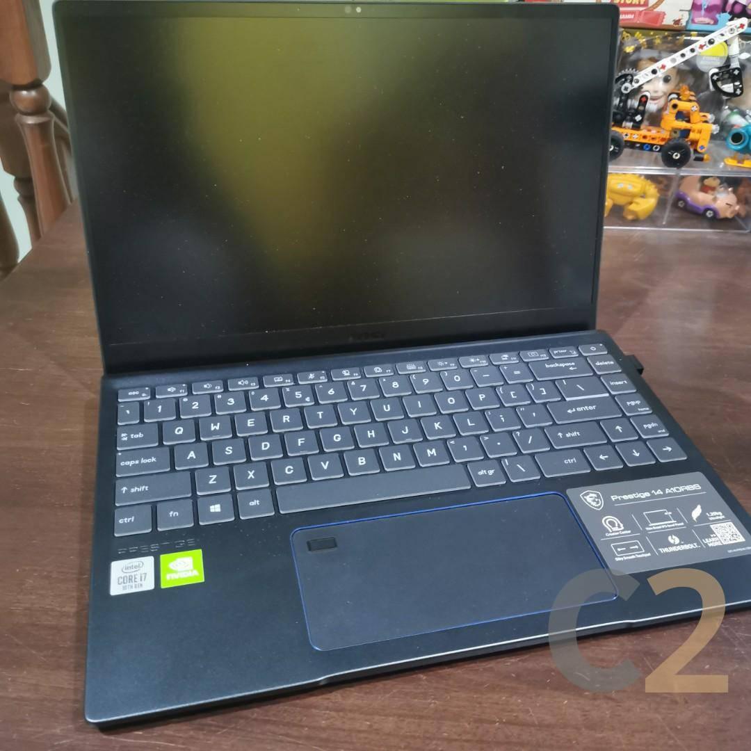 (USED) MSI Prestige 14 i7-1185G7 4G 128-SSD NA GTX 1650 Max-Q 4GB 14inch 4K Gaming Laptop 95% - C2 Computer