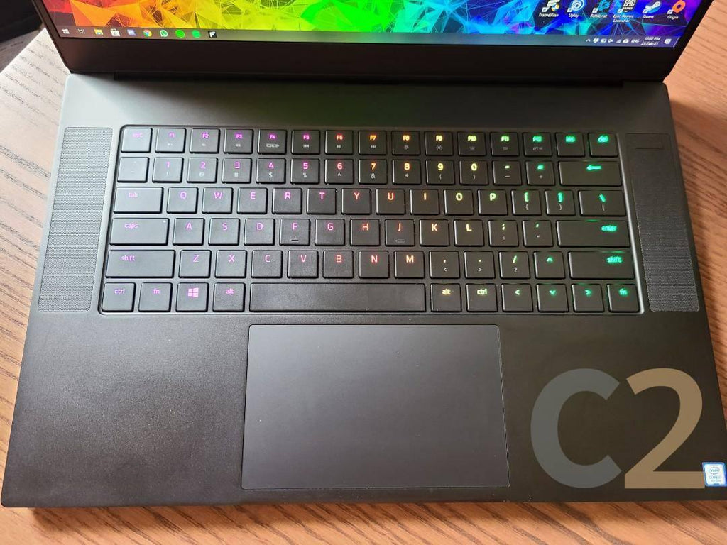 (USED) RAZER Blade 15 i7-8750H 4G 128-SSD NA RTX 2070 Max-Q 8GB 15.6inch 1920x1080 144Hz Gaming Laptop 95% - C2 Computer
