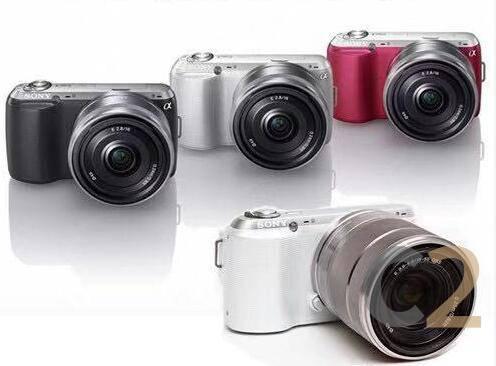 (USED)SONY NEX-C3 連 18-55mm 無反相機 可換鏡頭 可折疊Xtra Fine液晶屏 旅行 Camera 95%NEW（白/銀/梅紅/黑） - C2 Computer メイン画像