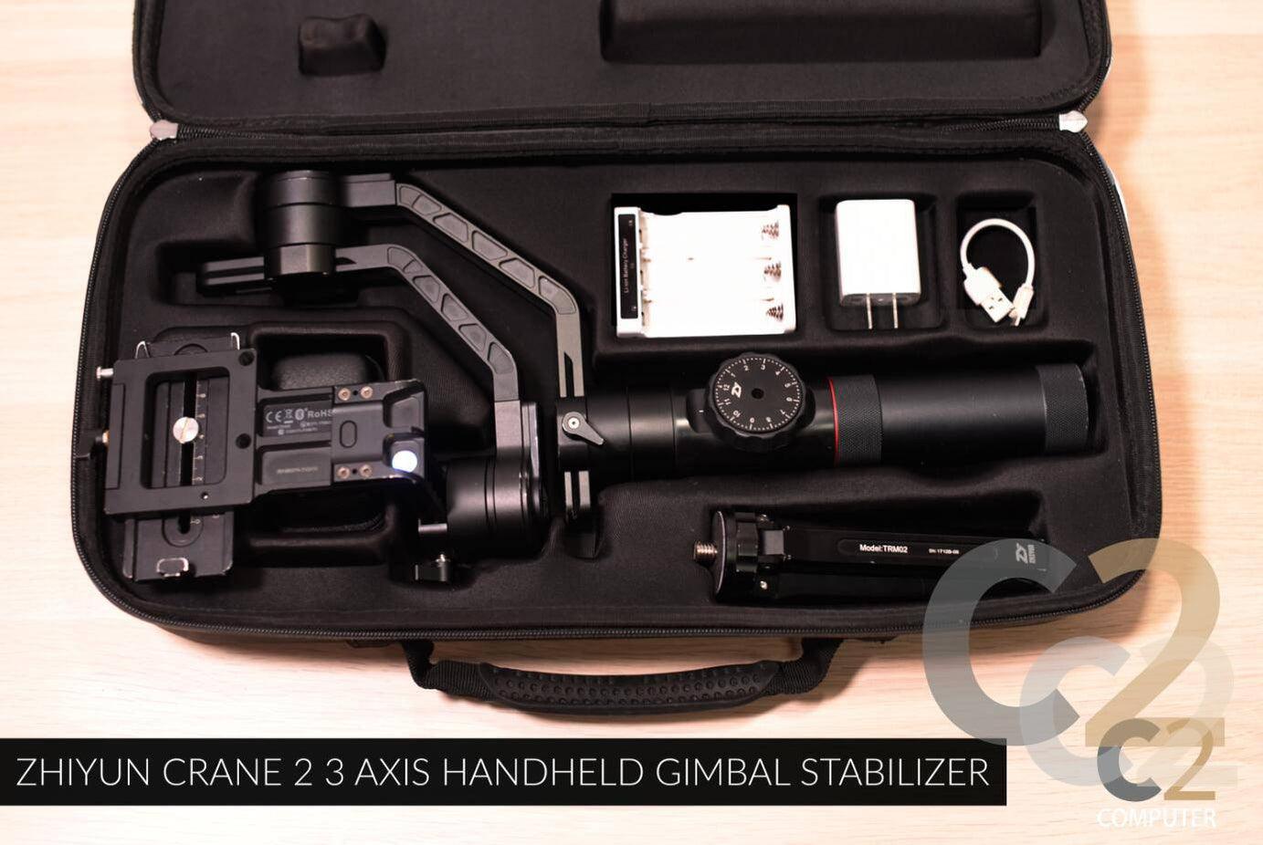 （特價一台）（二手）Zhiyun Crane 2 3軸手持式式齒輪穩定器智雲95％新的 次要影像