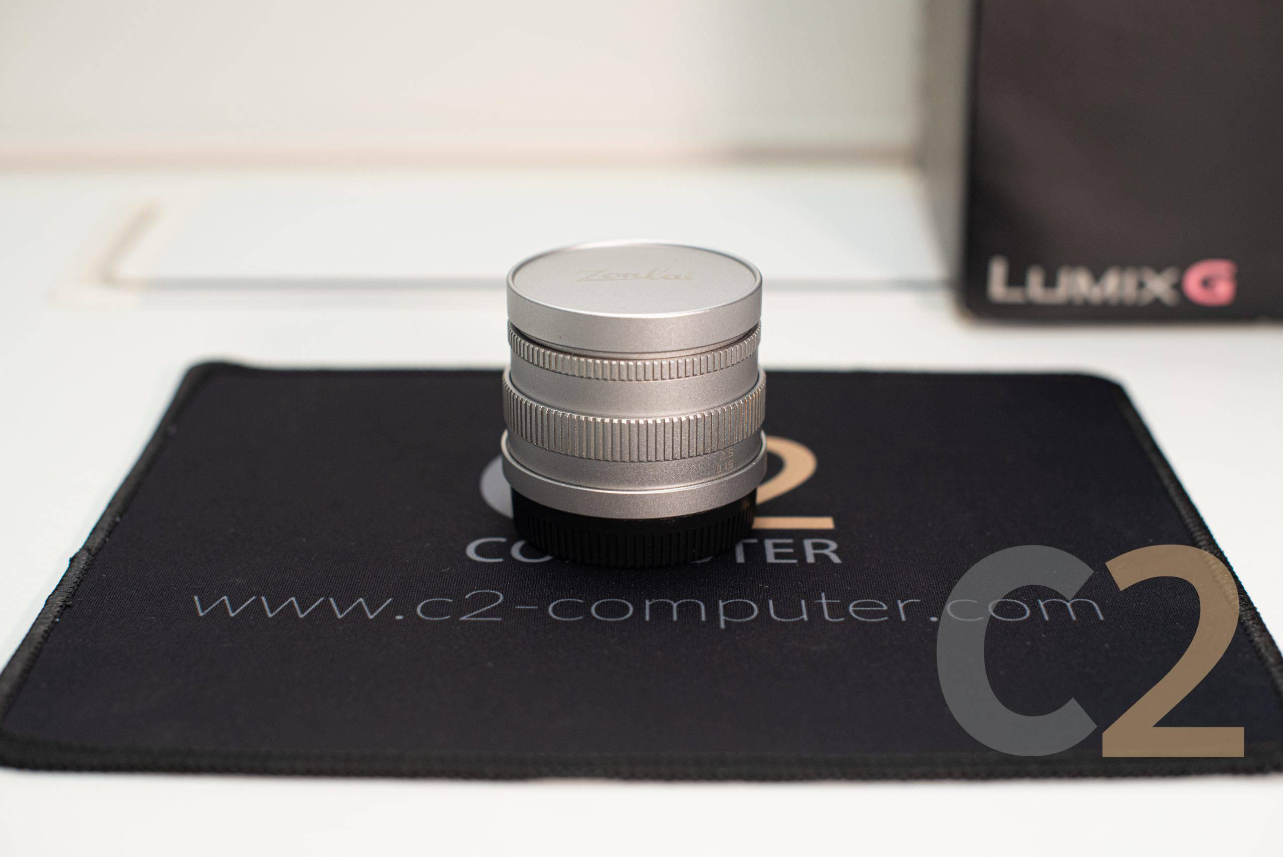 【特價一台二手】 ZONLAI 中徠 22mm/f1.8 M43 Mount MARCO 手動鏡 95% NEW - C2 Computer メイン画像